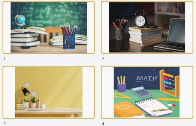 Background bàn học đẹp mắt chất lượng cao