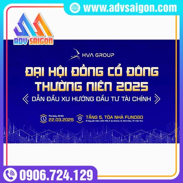 Background đại hội cổ đông kết hợp trao thưởng cuối năm