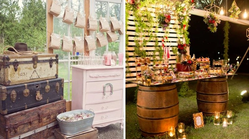 Background sinh nhật phong cách vintage