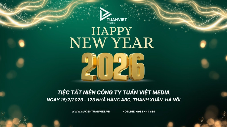 Background tất niên mang đậm không khí tết