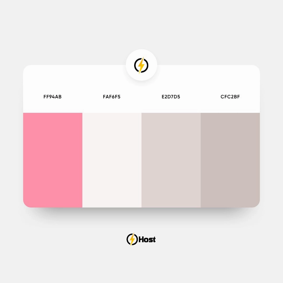 Bảng màu thiết kế website đẹp mẫu số 13