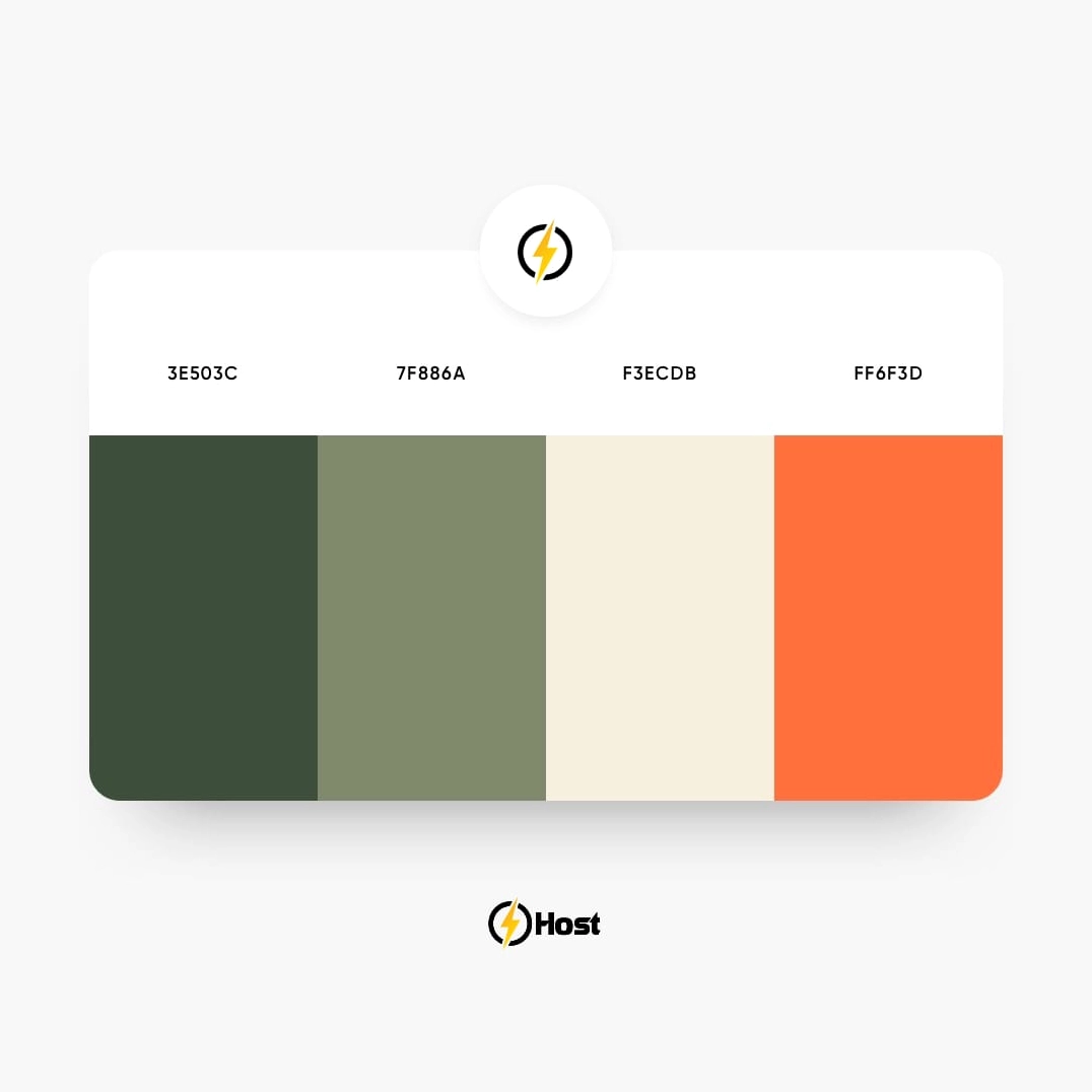 Bảng màu thiết kế website đẹp mẫu số 3