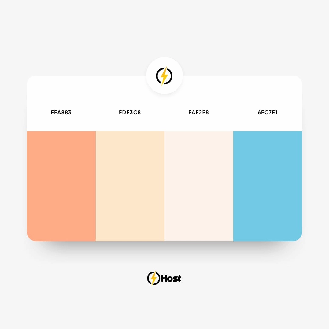 Bảng màu thiết kế website đẹp mẫu số 8