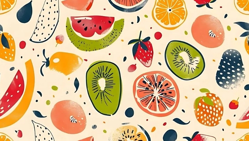 Bộ hình nền tổng hợp hoa quả tươi cho home screen nhẹ nhàng
