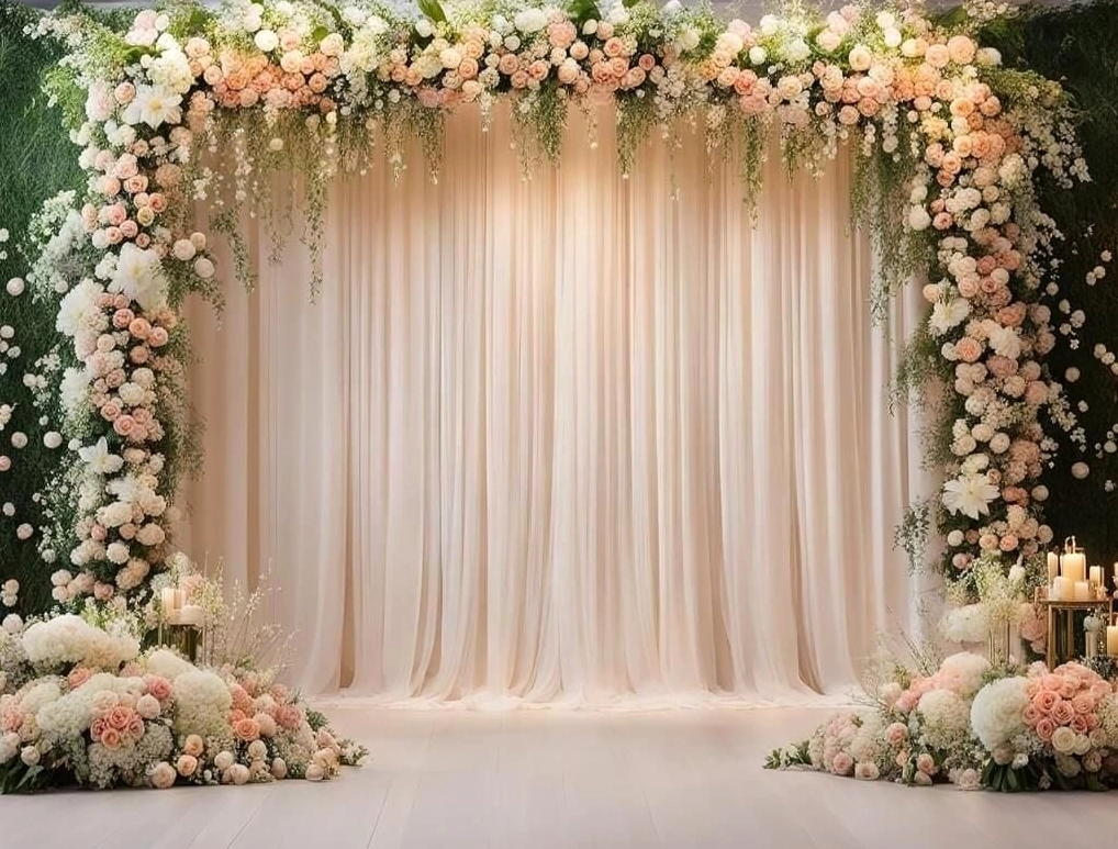 Các mẫu background sự kiện phong cách dạ hội