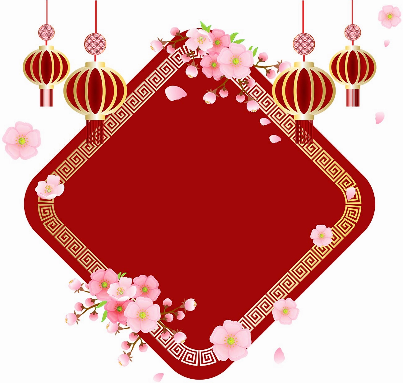 Cành đào rực sắc hồng tươi thắm giữa ngày xuân