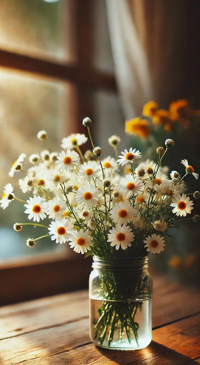 Hình ảnh cúc họa mi 1 lãng mạn