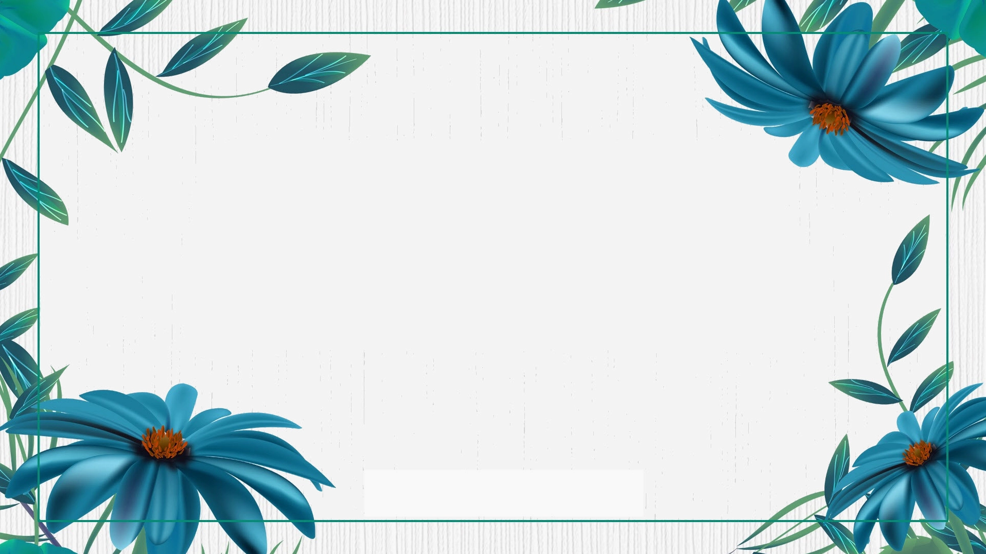 Hình ảnh khung nền PowerPoint đẹp lá cây