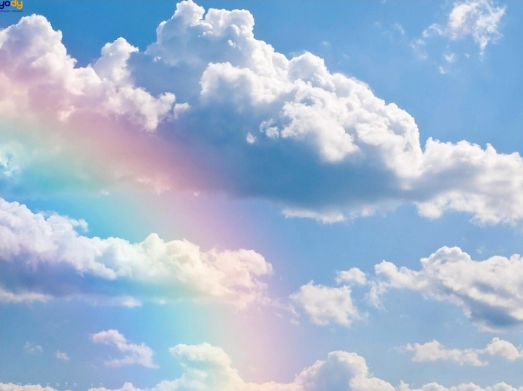 Hình ảnh mây trắng lững lờ trôi