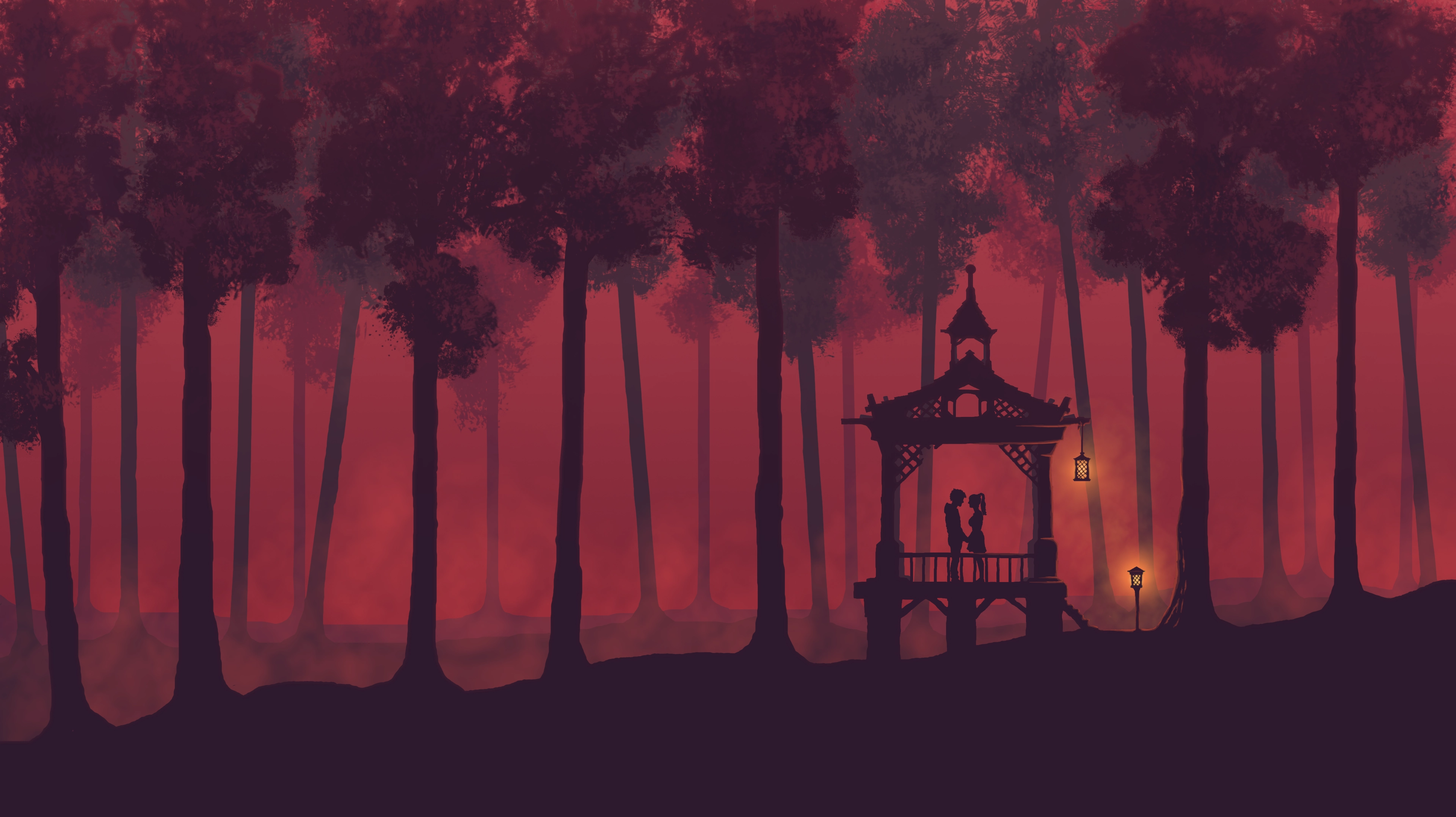 Hình ảnh rừng đầy mê hoặc và kỳ vĩ