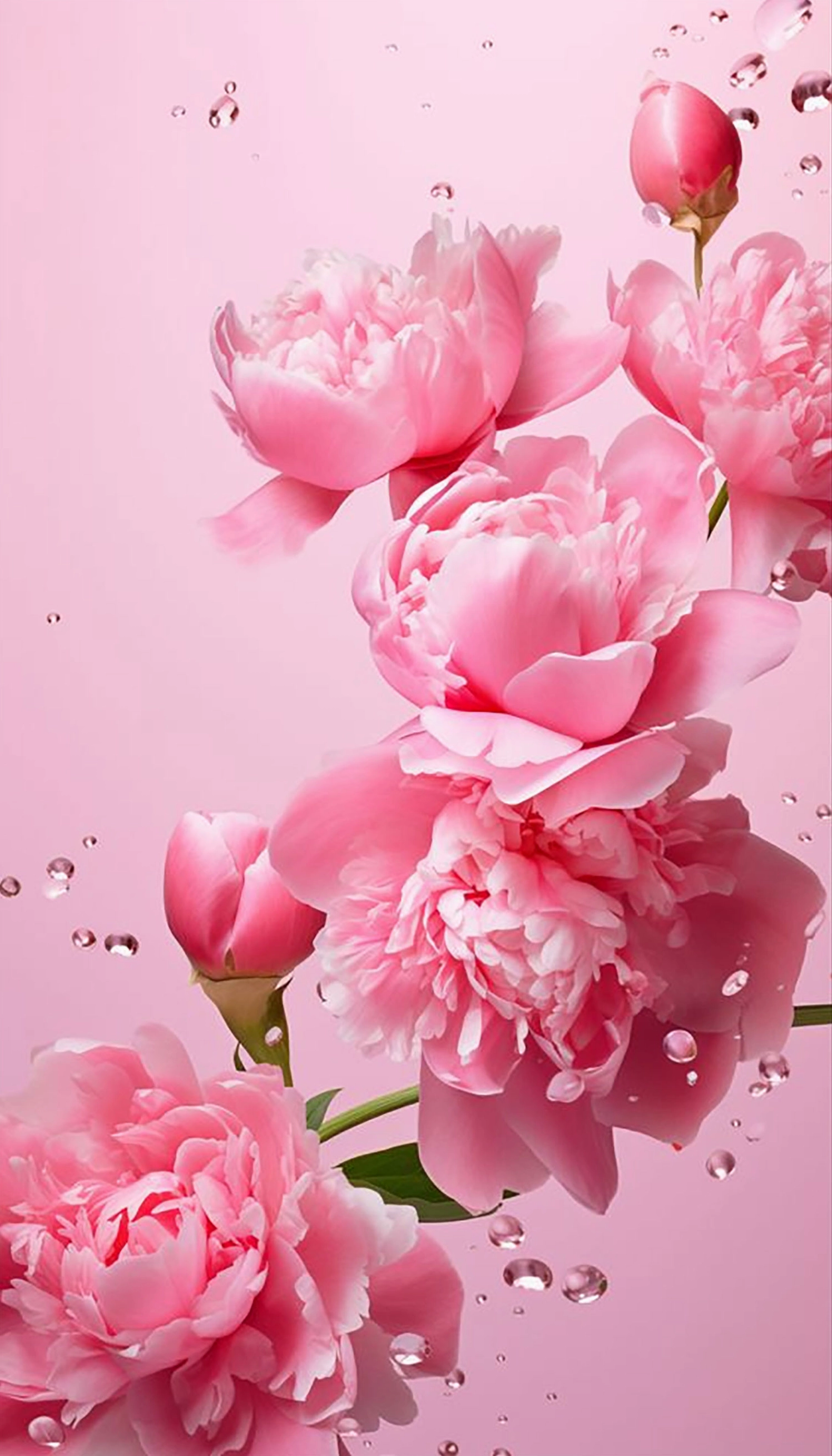 Hình nền đóa hoa mẫu đơn rực rỡ