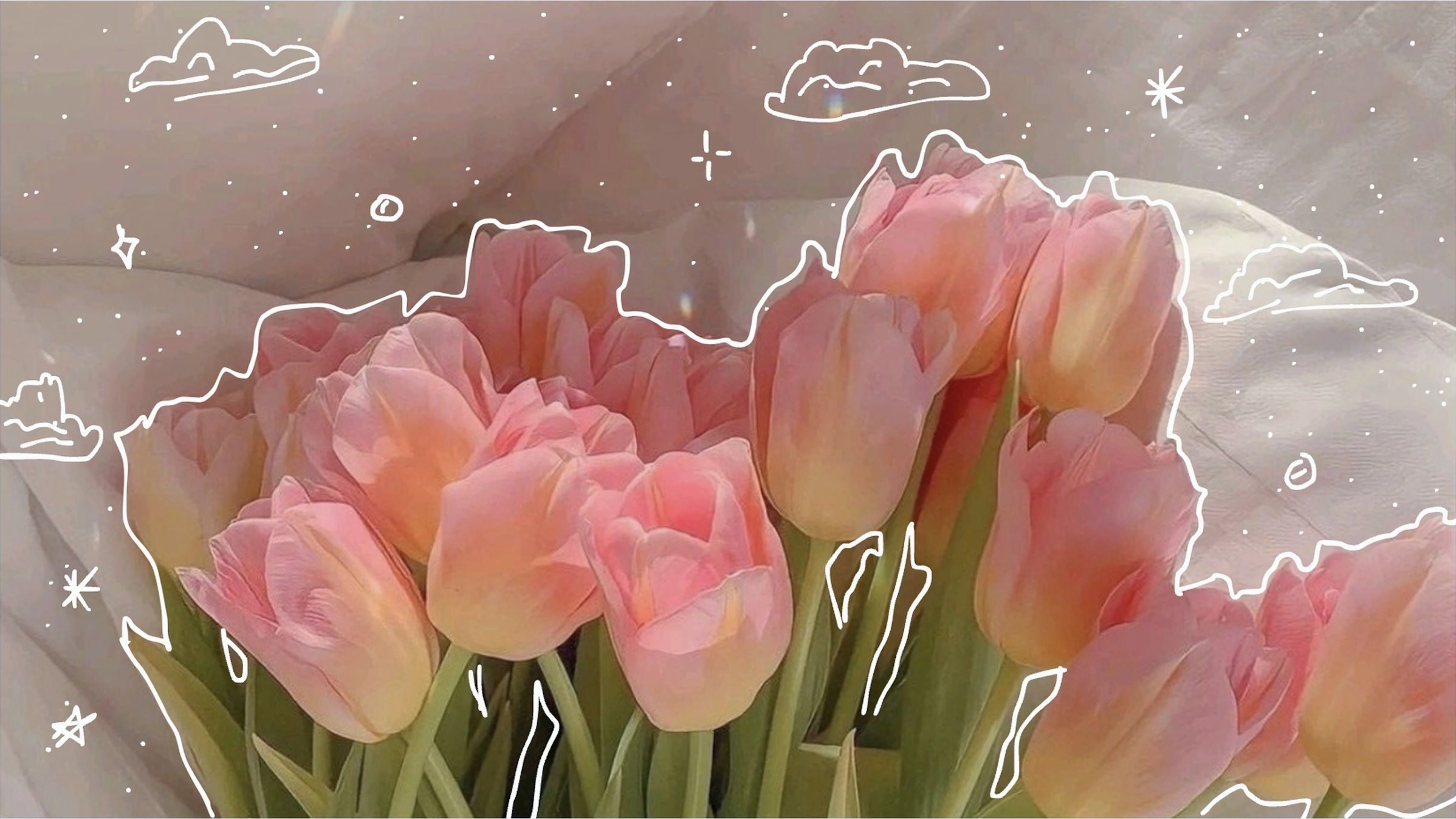 Hình nền đóa hoa rực rỡ tuyệt đẹp dành cho màn hình thiết bị điện tử