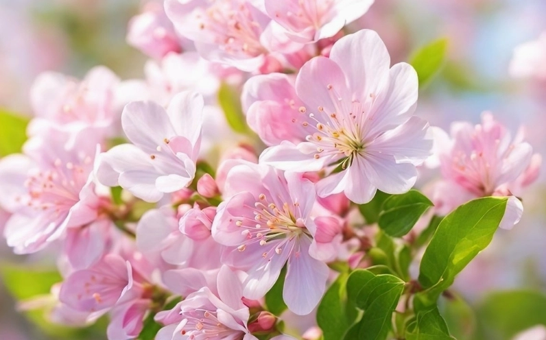 Hình nền hoa đào 4K sắc nét từng chi tiết