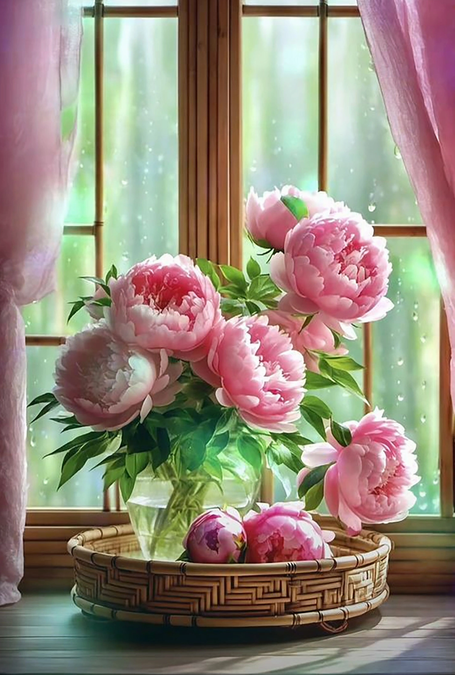 Hình nền hoa mẫu đơn 18 cuốn hút