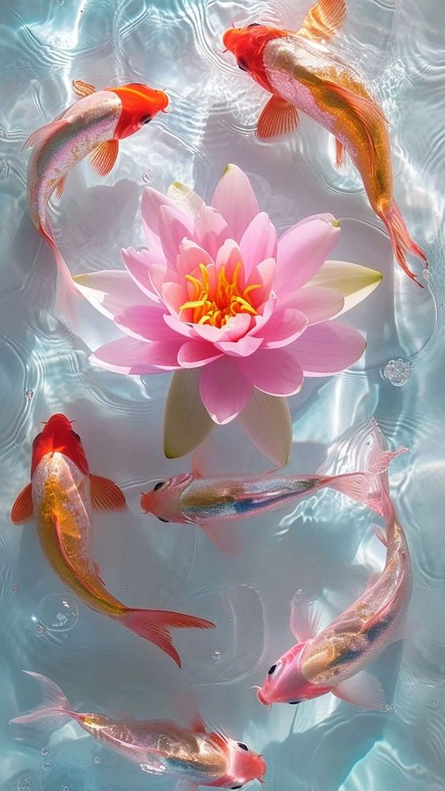 Hình nền hoa sen chất lượng 4K sắc nét