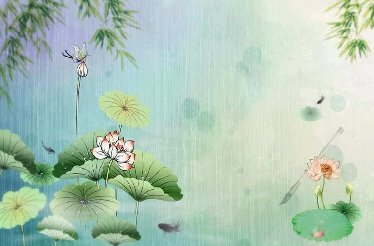 Hình nền hoa sen cho PowerPoint chất lượng cao