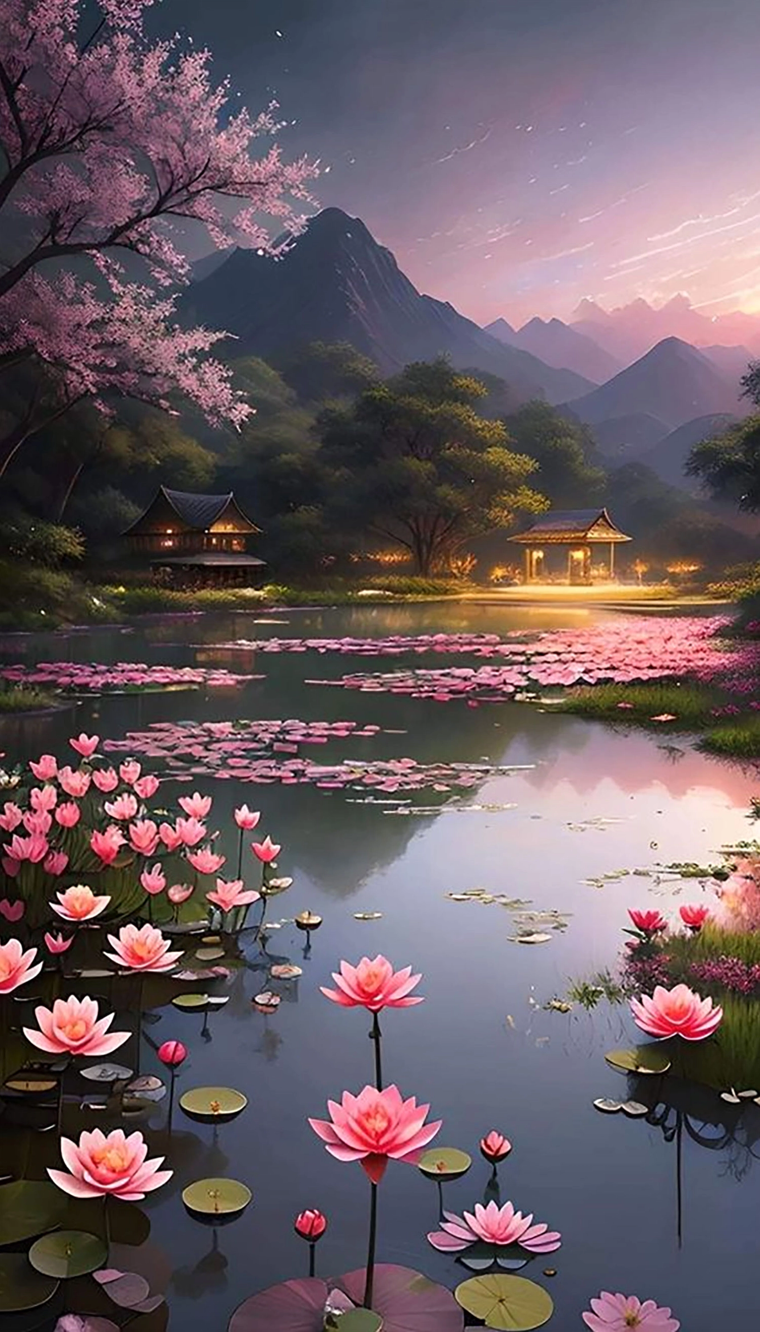 Hình nền hoa sen độ phân giải cao