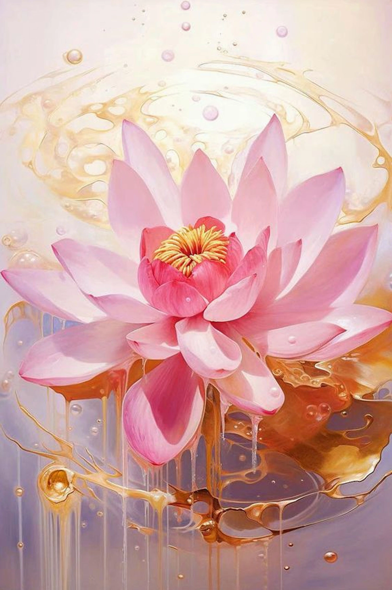 Hình nền hoa sen siêu nét 4K cho điện thoại