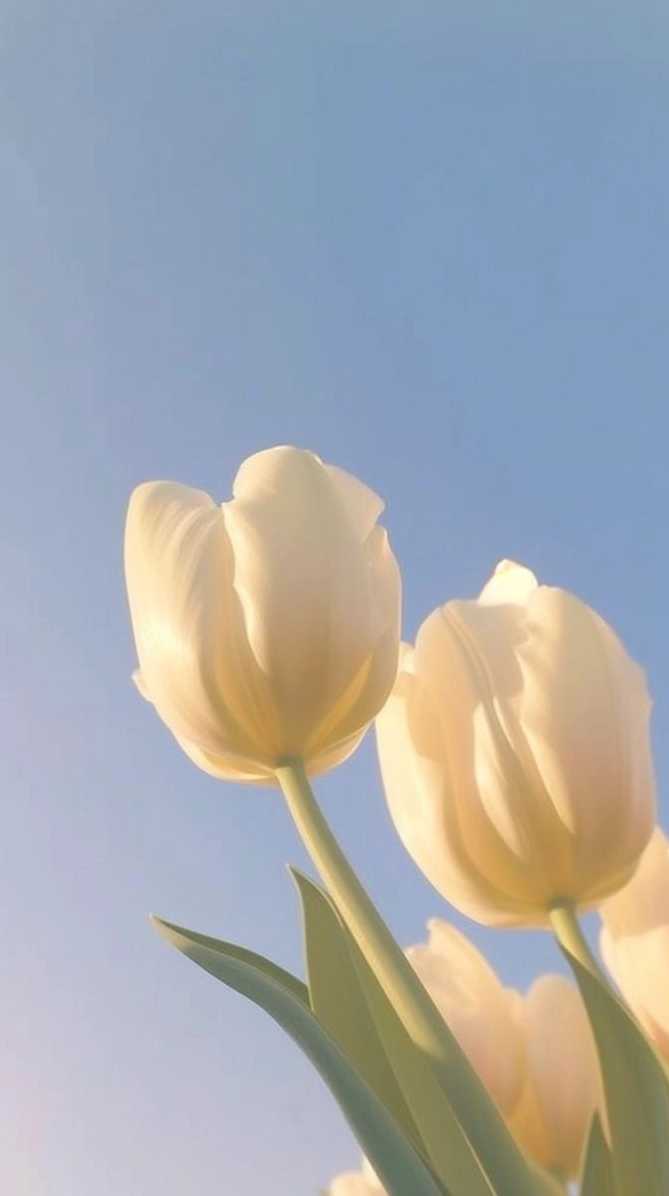 hình nền hoa tulip chill 1