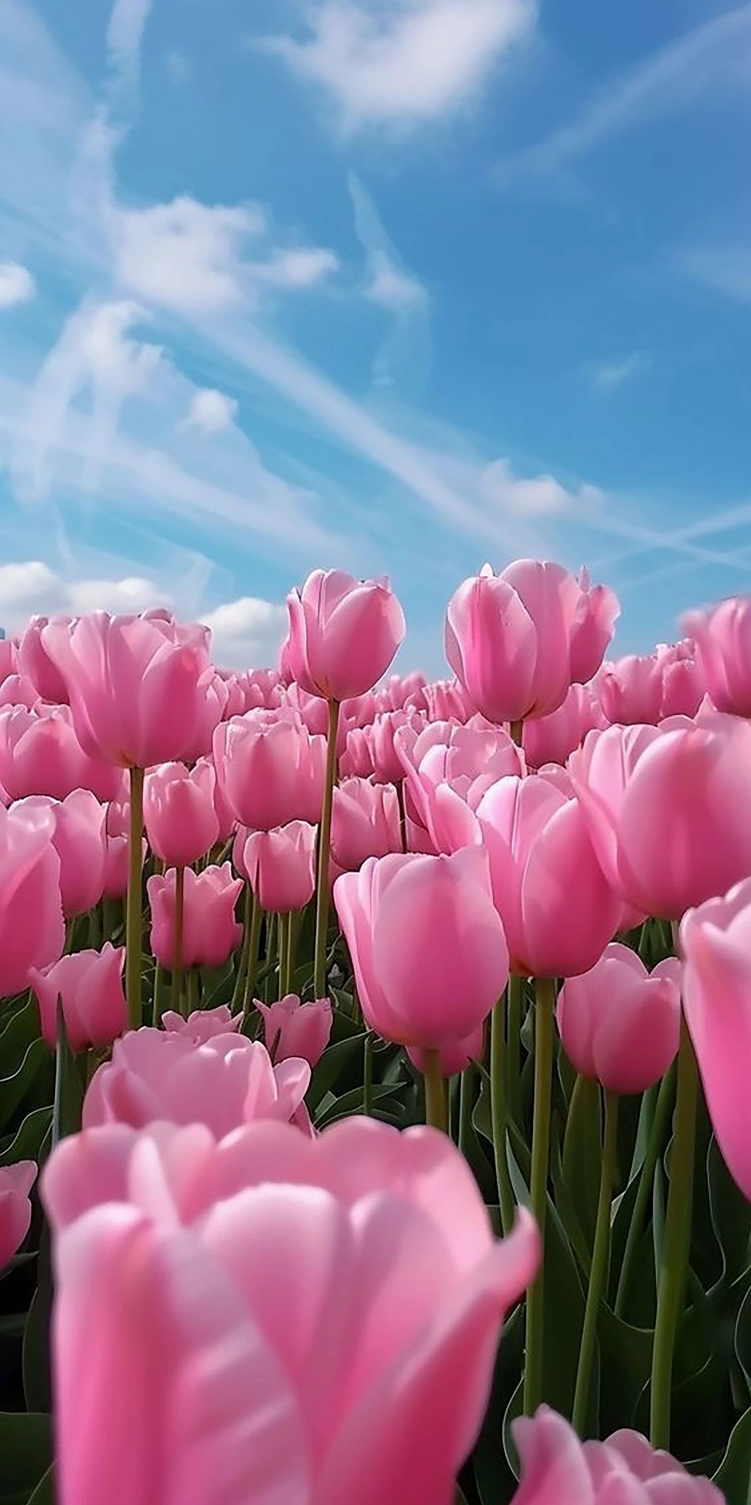 Hình nền hoa tulip kiêu sa quyến rũ