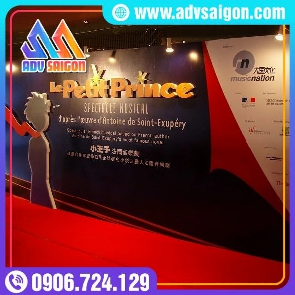 Khung cảnh background sự kiện sang trọng đẳng cấp