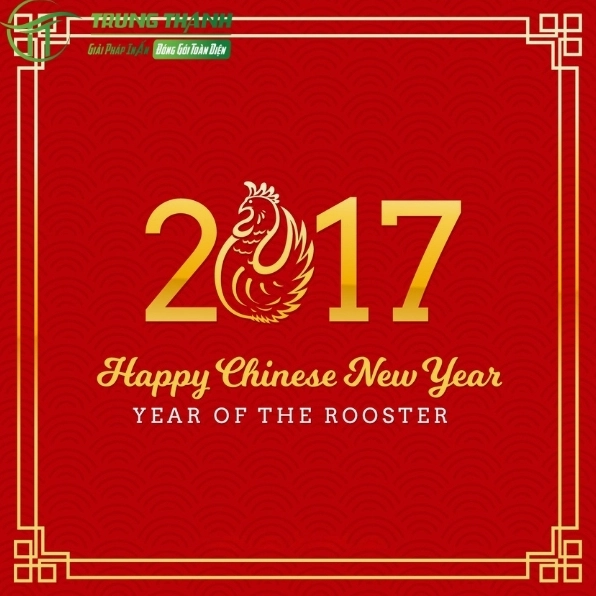 Khung viền tết vector rực rỡ không khí mùa xuân