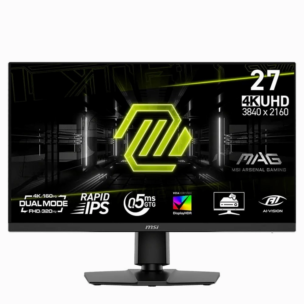 Màn hình MSI hiển thị ảnh nền