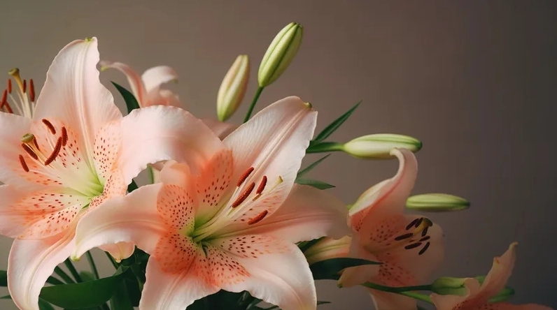 Mang hơi thở ngọt ngào cùng background hoa ly hồng quyến rũ