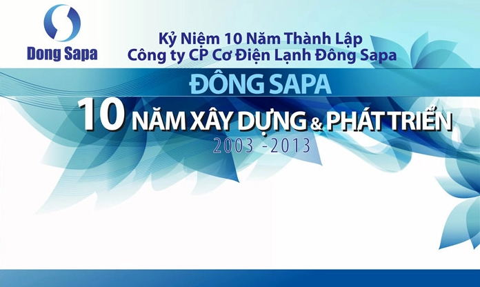 Mẫu backdrop kỷ niệm ngày thành lập công ty 3