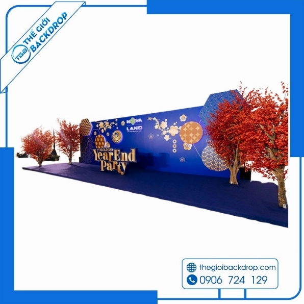 Mẫu backdrop sự kiện đẹp ấn tượng nhất 2025