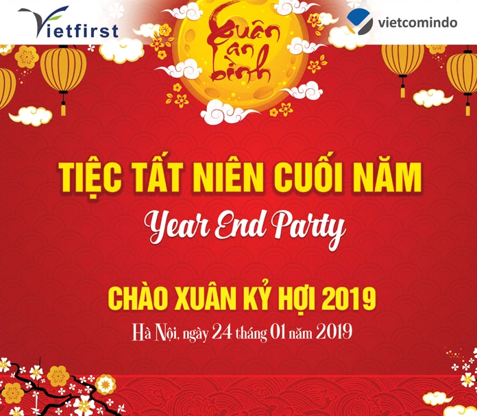 Mẫu backdrop tiệc tất niên công ty 3