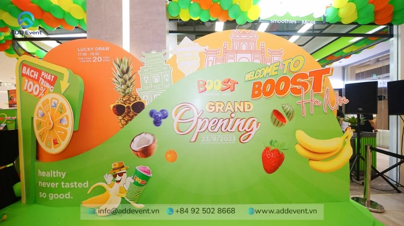 Mẫu background sang chảnh 1 đẳng cấp dành cho sự kiện