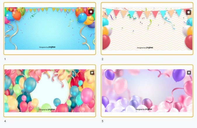 Mẫu background thôi nôi dễ thương ngộ nghĩnh