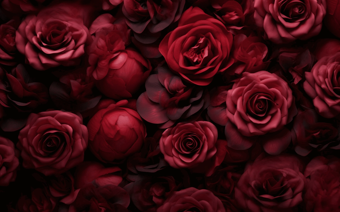 Mẫu đơn đỏ đầy quyền rũ và sang trọng