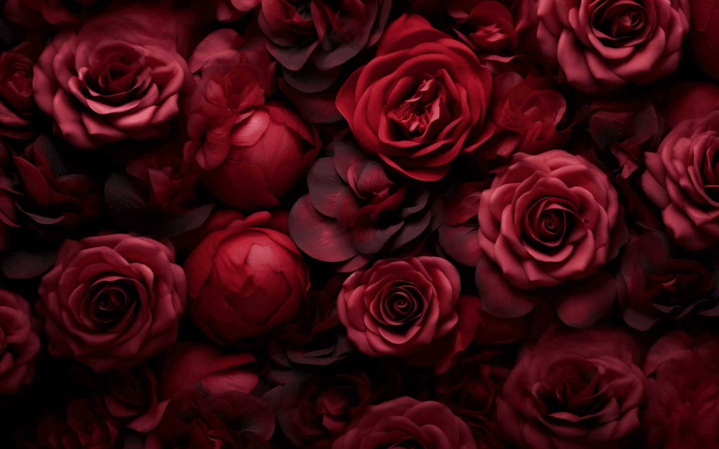 Mẫu đơn đỏ đầy quyền rũ và sang trọng