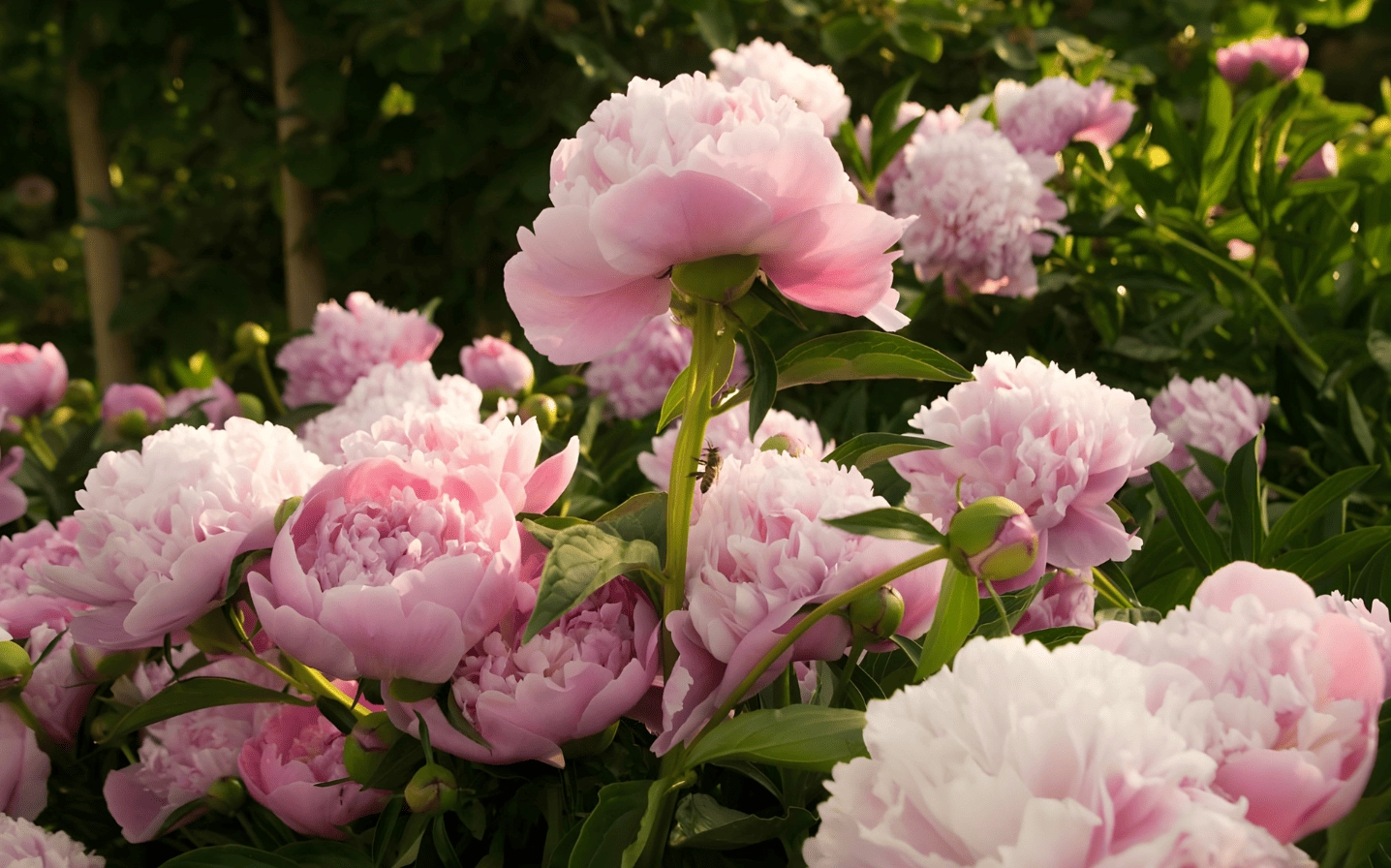 Mẫu đơn hồng tượng trưng cho tình yêu vẹn tròn hạnh phúc