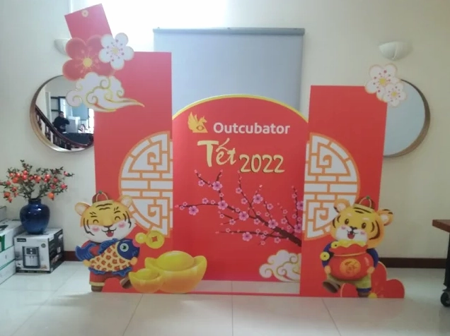 Mẫu in backdrop formex cứng cáp