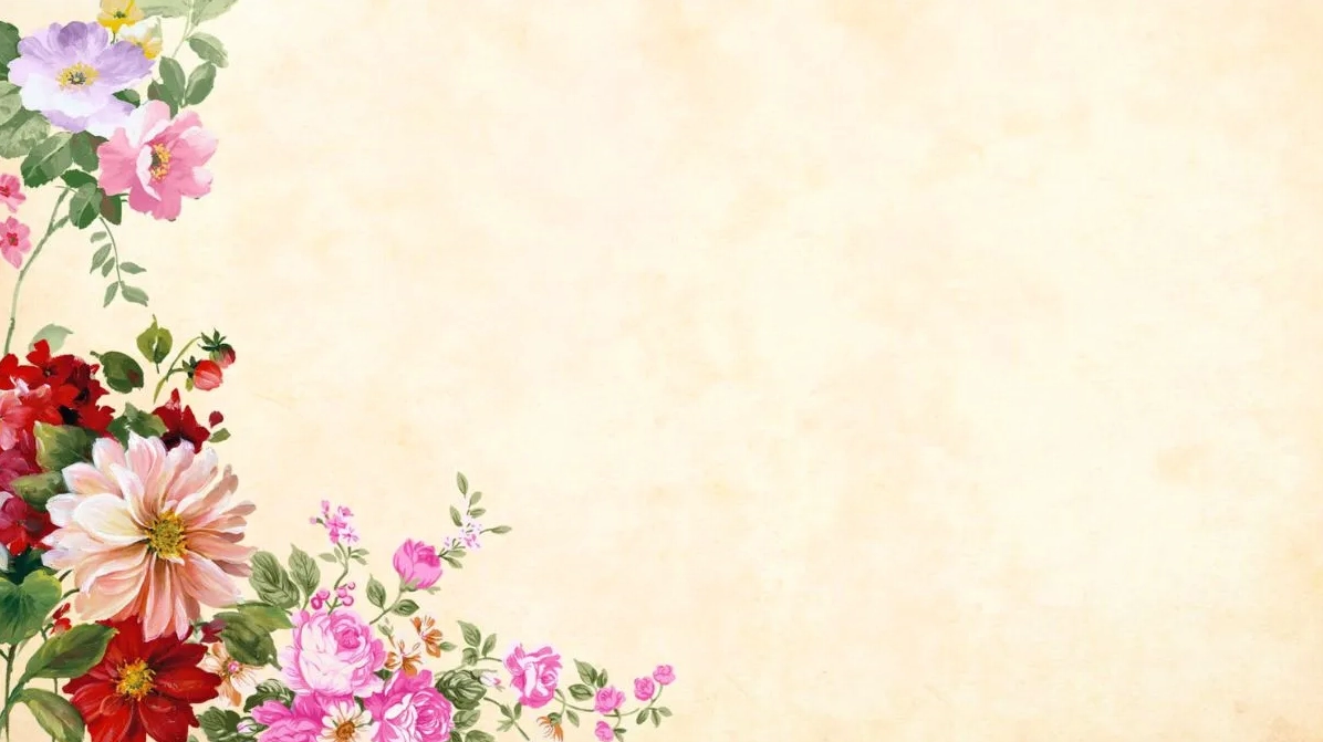 Mẫu Powerpoint hình nền hoa đẹp và miễn phí