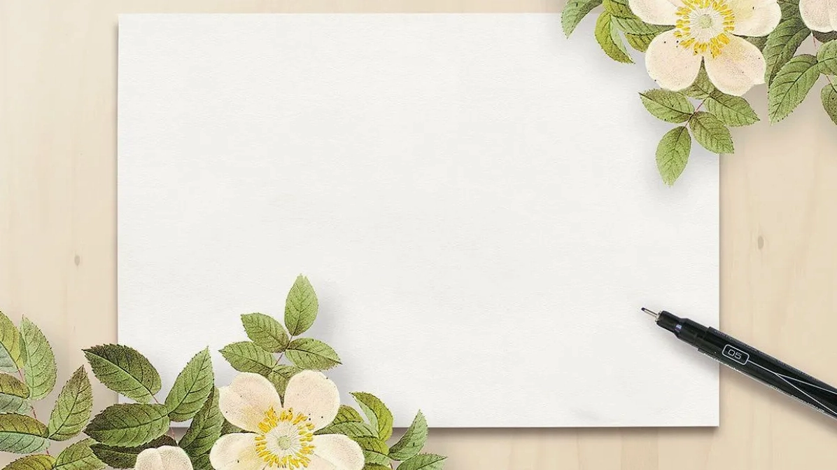 Mẫu Powerpoint hình nền hoa đẹp và miễn phí