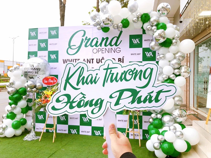 Mẫu thiết kế backdrop khai trương 1