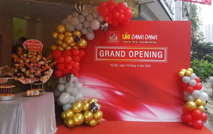 Mẫu thiết kế backdrop khai trương 3