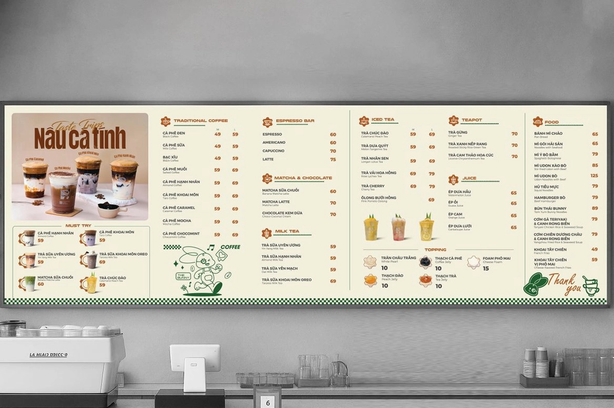 Mẹo thiết kế menu thu hút cho nhà hàng và tiệc cuối năm