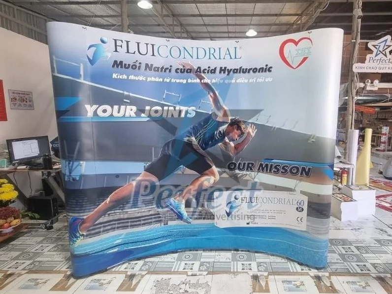 Nên chọn vật liệu cho backdrop sự kiện như thế nào