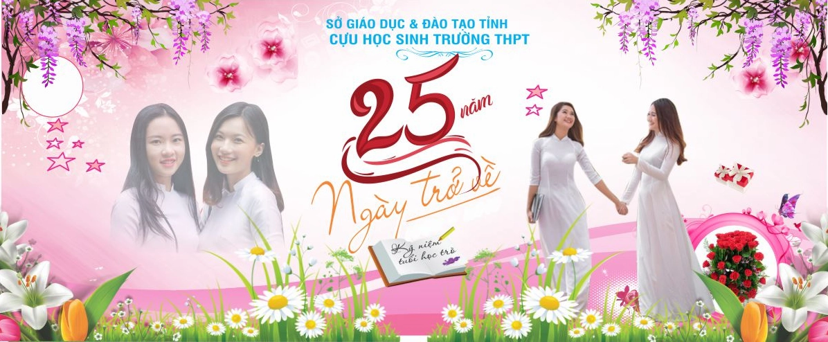 Phông sự kiện đẹp kỷ niệm 20 năm ngày trở về