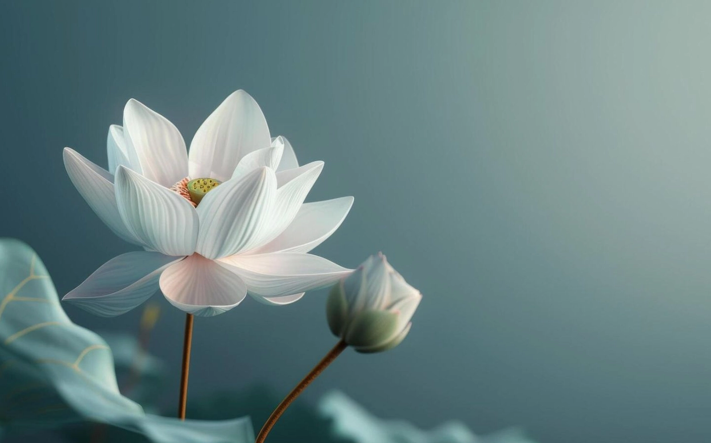 Sen trắng tinh khôi nền trời dịu