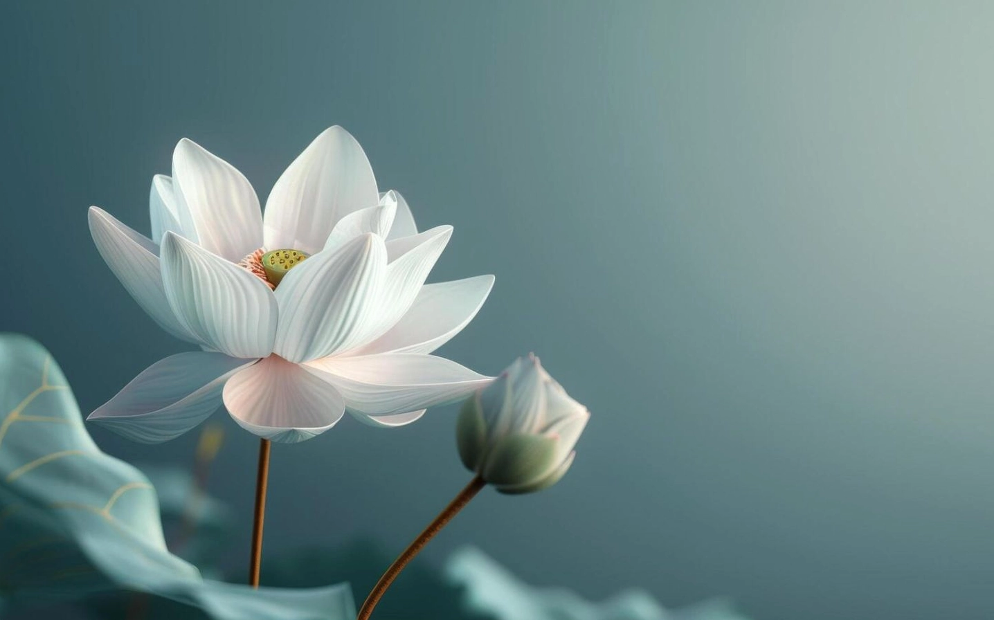 Sen trắng tinh khôi nền trời dịu