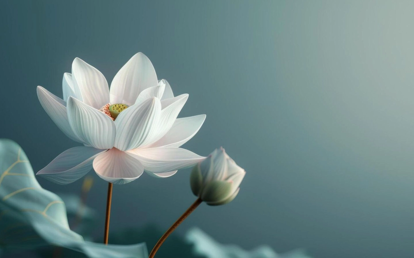 Sen trắng tinh khôi nền trời dịu