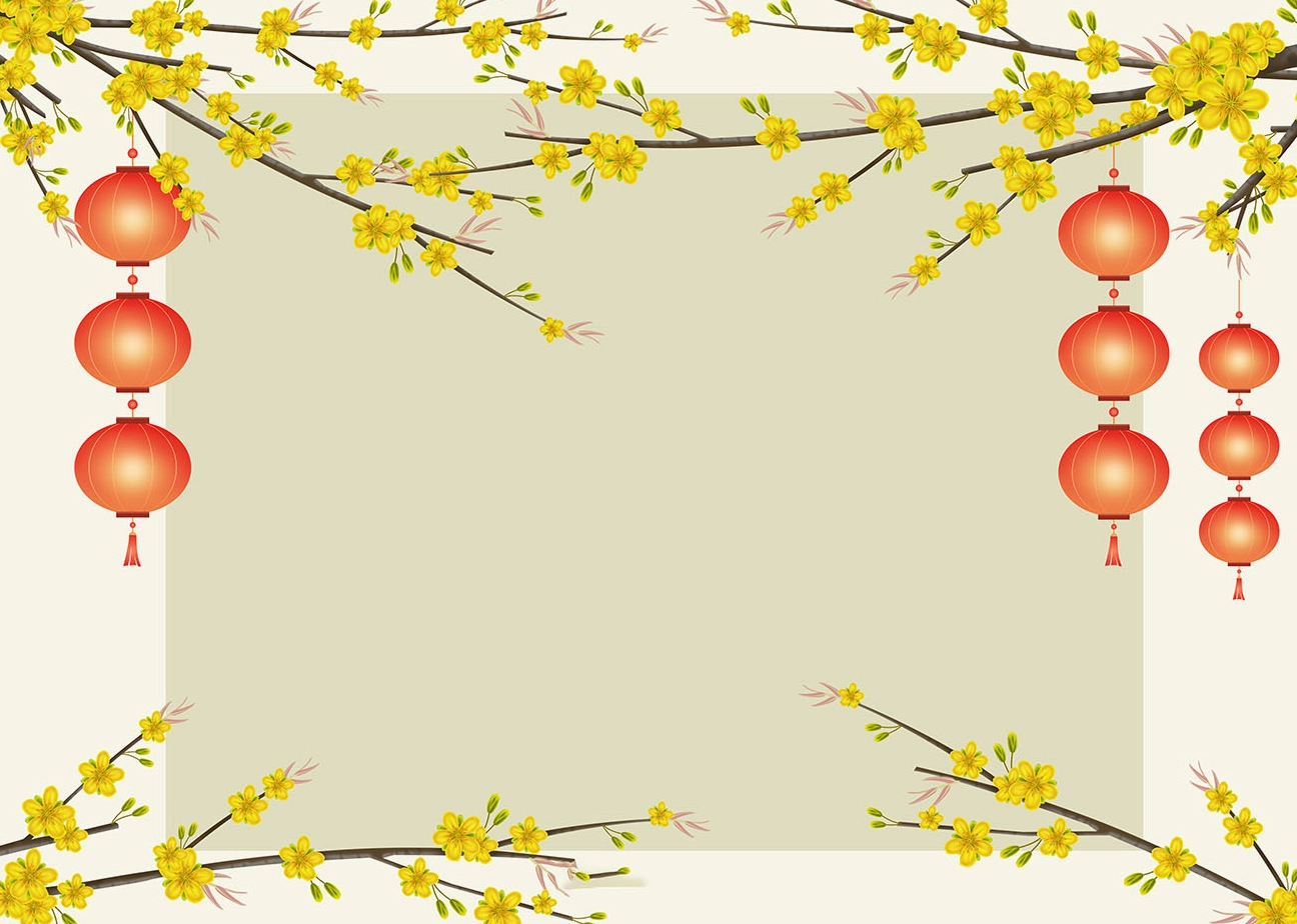 Sự kết hợp hài hòa giữa hoa đào và mai vàng