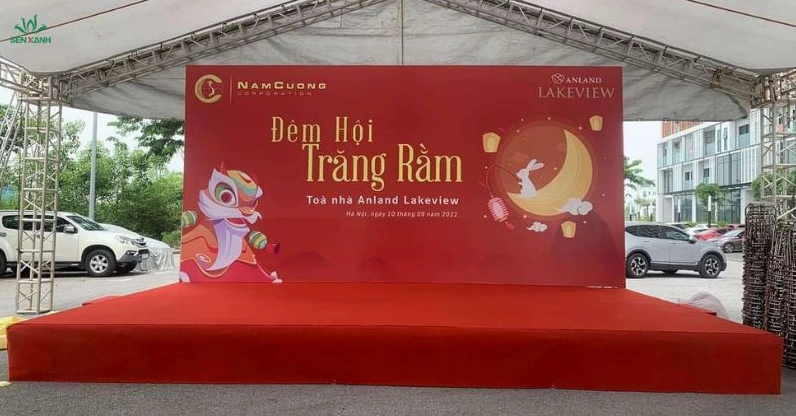 Toàn cảnh Backdrop Sân Khấu Sự Kiện hoành tráng