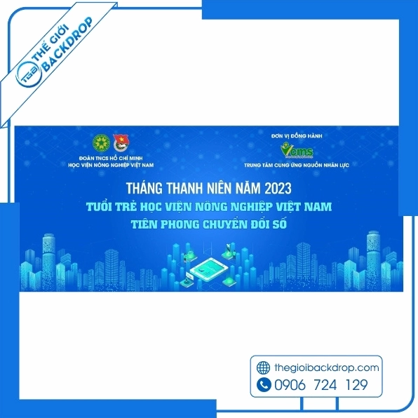 Tổng hợp 99+ mẫu backdrop Đoàn Thanh Niên đẹp, chuẩn quy định